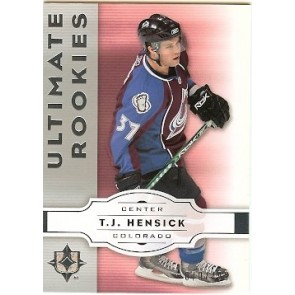 2007-08 Upper Deck Ultimate T. J. Hensick Ultimate Rookies 070/499