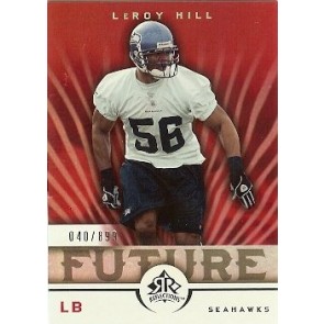 2005 Upper Deck Reflections Leroy Hill Rookie 040/899