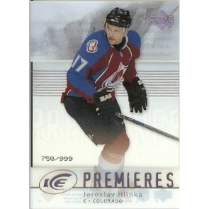 2007-08 Upper Deck Ice Jaroslav Hlinka Ice Premieres Rookie 758/999