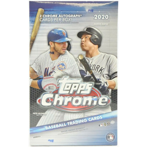 2020 Topps Chrome Baseball Hobby Box 
