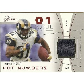 2004 Fleer Flair Torry Holt Hot Numbers Jersey 149/150