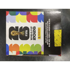 Panini FIFA World Cup 2026 Factory Sealed Sticker Box 50 Packs 7/Pack