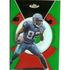 2005 Topps Finest Darrell Jackson Green Refractor 065/199