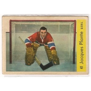 1959-60 Topps Jacques Plante Single VG-EX Condition