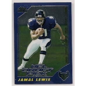 2000 Topps Chrome Jamal Lewis NFL Draft Pick Rookie 0416/1650