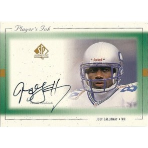 1999 Upper Deck SP Authentic Joey Galloway Player's Ink Autograph