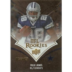 2008 Upper Deck Icons Felix Jones NFL Rookies 249/750