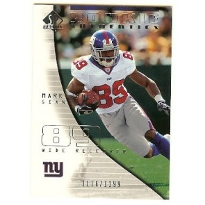 2004 Upper Deck SP Authentic Mark Jones Rookie Authentics 1116/1199