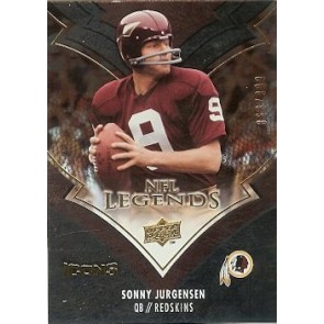 2008 Upper Deck Icons Sonny Jurgensen NFL Legends 866/999