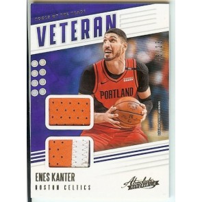 2019-20 Panini Absolute Memorabilia Enes Kanter "Tools of the Trade" Dual Patch #16/25