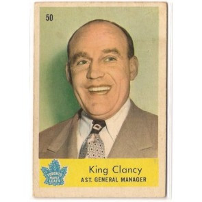 1959-60 Topps King Clancy Single VG-EX Condition