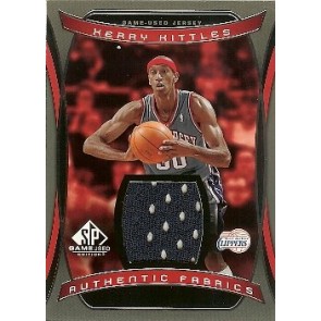 2003-04 Upper Deck SP Game Used Kerry Kittles Game-Used Jersey