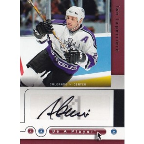 2005-06 Upper Deck Be A Player Ian Laperriere Signatures