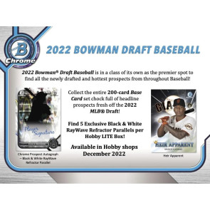 2022 Bowman Draft Baseball Lite Box Factory Sealed