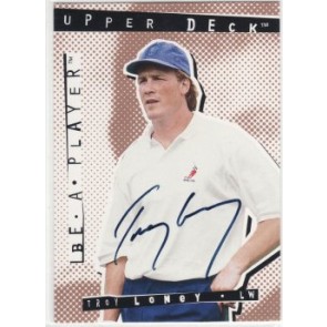 1994-95 Upper Deck Be A Player Troy Loney Upper Deck BAP Autographs