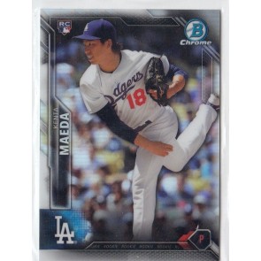 2016 Bowman Chrome KENTA MAEDA Refractor 287/499 #25 DODGERS