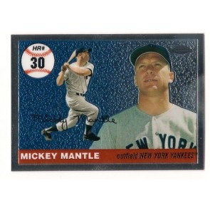 2006 Topps Chrome Mickey Mantle Subset