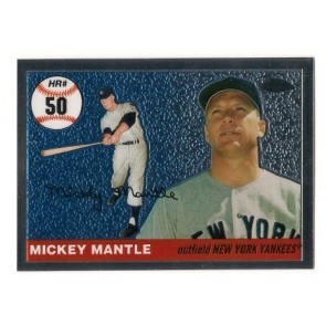 2006 Topps Chrome Mickey Mantle Subset