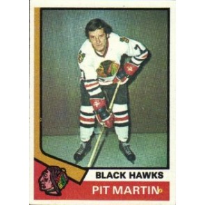 1974-75 O-Pee-Chee Pit Martin Base Single NM-MT
