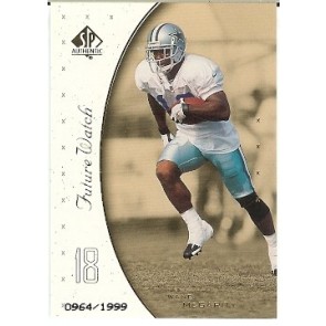 1999 Upper Deck SP Authentic Wane McGarity Future Watch 0964/1999