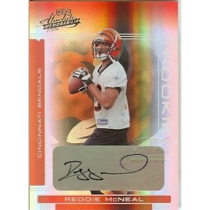 2006 Playoff Absolute Reggie McNeal Rookie Autograph 037/349