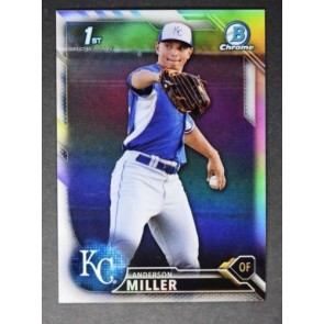 2016 Bowman Chrome ANDERSON MILLER Refractor 233/499 #BCP 184 ROYALS