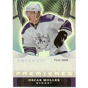 2008-09 Upper Deck Trilogy Oscar Moller Rookie 716/999