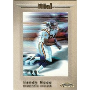 2001 Fleer Showcase Randy Moss Avant Card