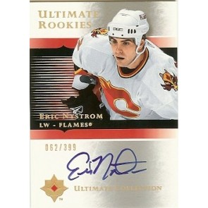 2005-06 Upper Deck Ultimate Eric Nystrom Autograph Ultimate Rookie 062/399