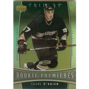 2006-07 Upper Deck Trilogy Shane O'Brien Rookie Premieres