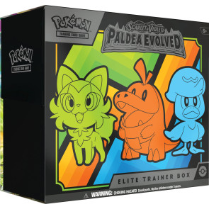 Pokémon Scarlet and Violet - Paldea Evolved Elite Trainer Box Factory Sealed 