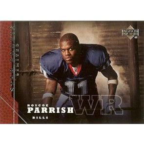 2005 Upper Deck Roscoe Parrish SP Rookie