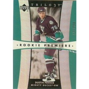 2005-06 Upper Deck Trilogy Dustin Penner Rookie Premieres  111/999