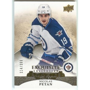 2015-16 ICE Exquisite Collection Nicolas Petan Rookies RC Card #114/399