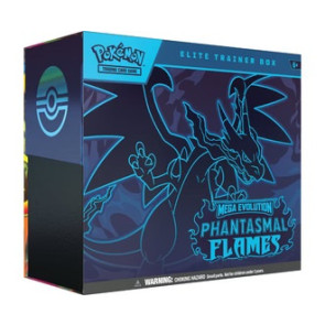 Pokemon - Mega Evolution - Phantasmal Flames - Elite Trainer Box- Factory Sealed
