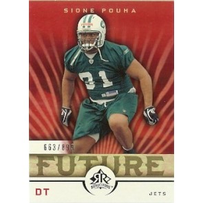 2005 Upper Deck Reflections Sione Pouha Rookie 663/899