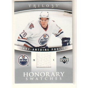 2006-07 Upper Deck Trilogy Marc-Antoine Pouliot Honorary Swatches
