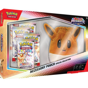Pokemon - Scarlet and Violet - Prismatic Evolutions - Accessory Pouch Special Collection Factory Sealed