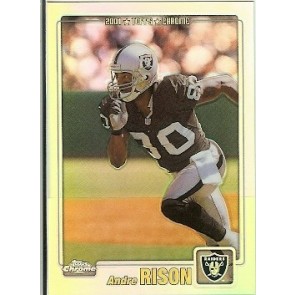 2001 Topps Chrome Andre Rison Refractor 835/999