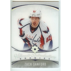 2016-17 Ultimate Collection #63 Zach Sanford RC Capitals