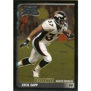 2003 Bowman Chrome Cecil Sapp Rookie