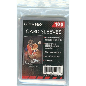 Ultra Pro Card Sleeves 100 Pack (20 Lot)
