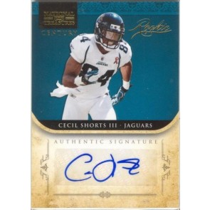 2012 Panini Playoff National Treasures Cecil Shorts III Authentic Signatures Rookie 41/49