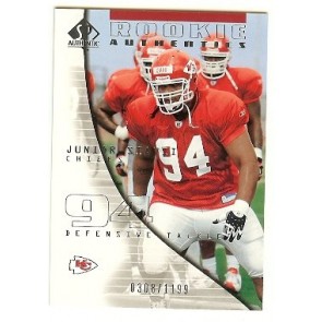 2004 Upper Deck SP Authentic Junior Siavii Rookie Authentics 0308/1199