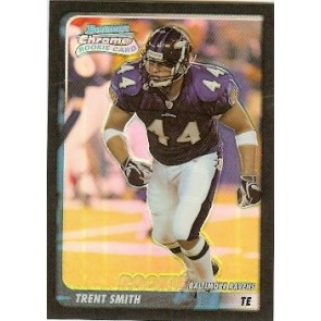 2003 Bowman Chrome Trent Smith Refractor Rookie 357/500