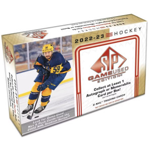 2022-23 Upper Deck SP Game Used Hockey Hobby Box Factory Sealed - AVAILABLE IN STORE ONLY - VISIT STORE OR CALL FOR PRICING **BEST PRICE**