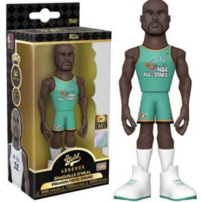Funko Gold: Shaquille O'Neal Jersey 5" Premium Vinyl Figure - Rare Chase All-Star Jersey  BRAND NEW IN BOX