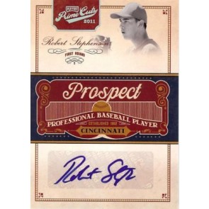 2011 Playoff Prime Cuts Robert Stephenson Prospect Autograph 250/299