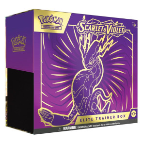 Pokémon Scarlet and Violet - Miraidon Elite Trainer Box Factory Sealed 