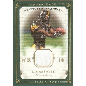 2008 Upper Deck Masterpieces Limas Sweed Captured on Canvas